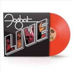 Foghat – Live – Orange LP Vinyl Record 12″ – NEW Sealed – 2024 Rocktober Reiss.