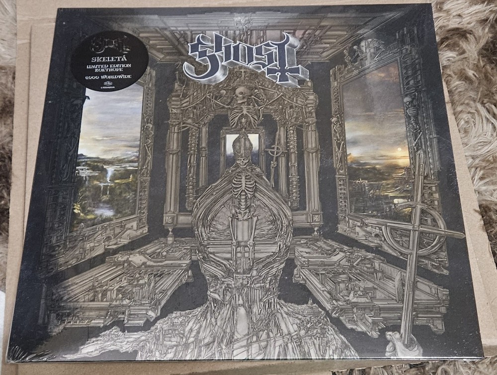 Ghost Skeletá Ltd. Edition Zoetrope Vinyl Record SEALED D2C1 “Rats” Design