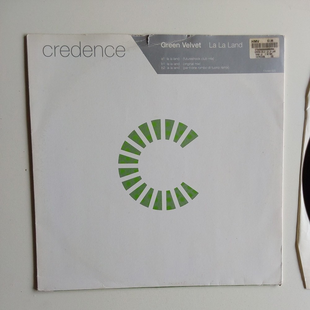 Green Velvet – La La Land 12 record vinyl house techno exc