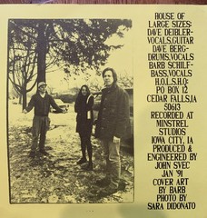 TOXIC SHOCK Noise From Nowhere Vol. 6 House of Large Sizes/Treepeople 7″ Mint!