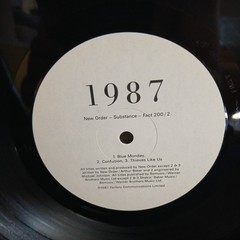 NEW ORDER Substance FACTORY 1987 UK 1ST PRESS 2 x LP IN EMBOSSED SLEEVE FACT200
