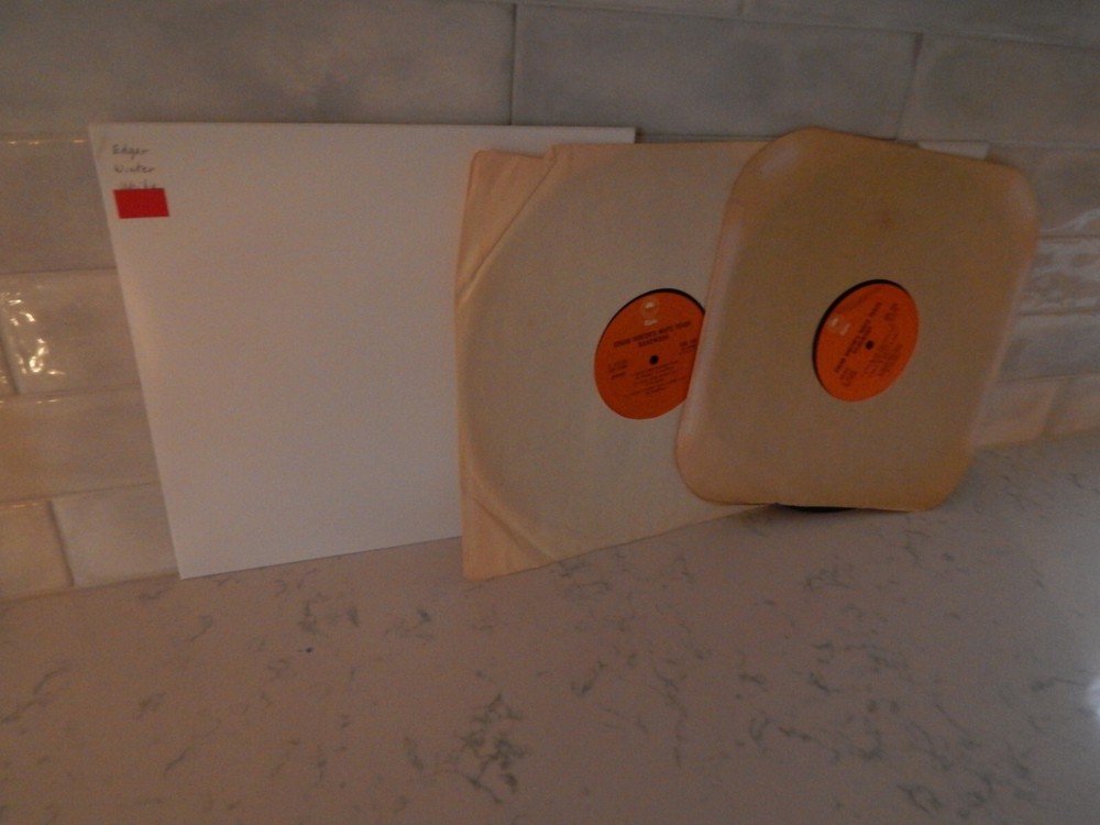 Edgar Winter’s White Trash: Roadwork DOUBLE LP SONG TITLES LISTED GENERIC JAC