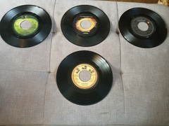 10 Beatles Related 45rpm Record Collection
