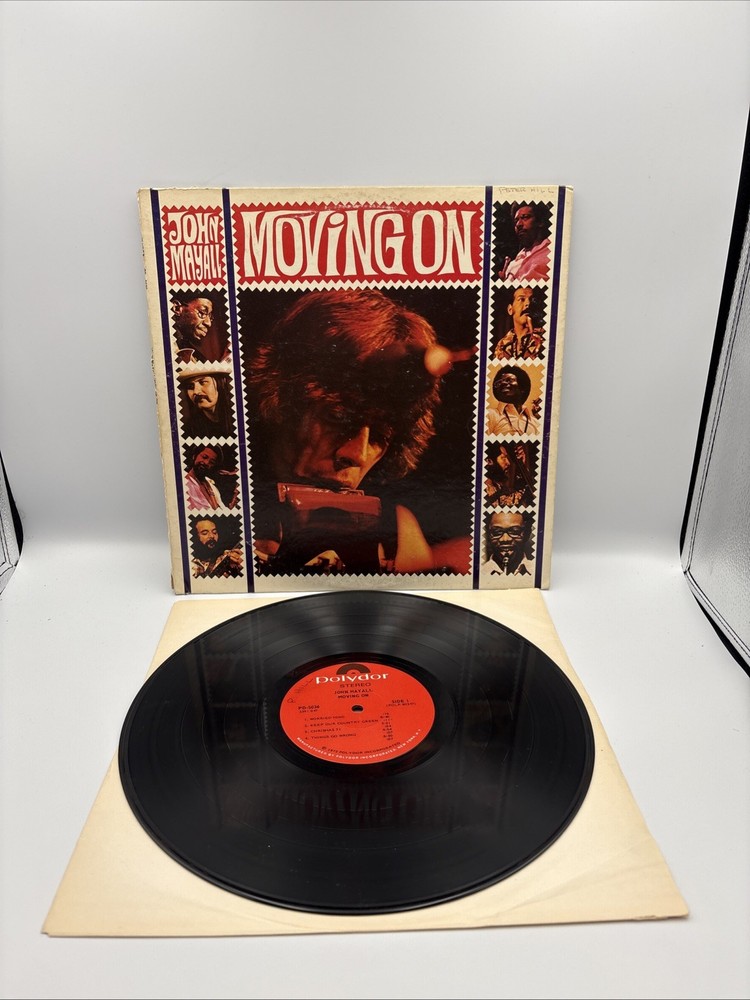 John Mayall, Moving On, Polydor Records PD 5036, 1972, Electric Blues, Fusion-VG