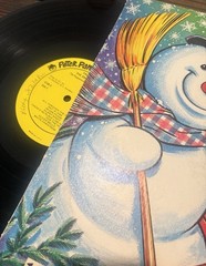 Vintage Frosty The Snowman Vinyl LP Peppermint Kandy Kids Peter Pan Records 8108
