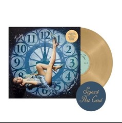 LAUFEY A Matter of Time Morning Edition Gold Vinyl LP with Signed Art Card