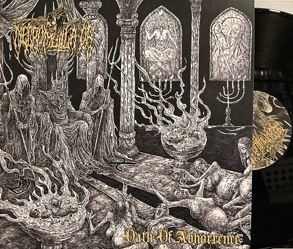 Necromutilator – Oath Of Abhorrence LP 2022 Osmose Productions – OPLP446 *FR