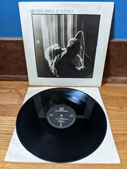 U2 Boy 1980 90040-1 & Wide Awake In America 1985 90279-1-A Record LP Lot Island