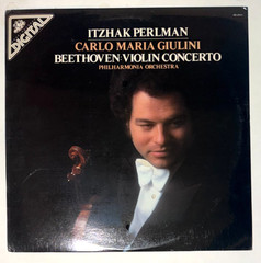 Itzhak Perlman Carlo Giulini Beethoven Violin Concerto Digital Vinyl LP SEALED