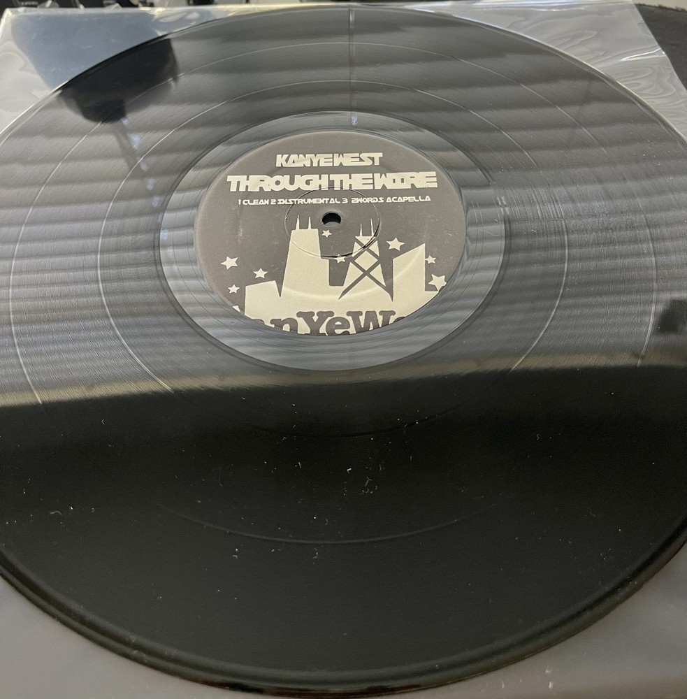 Kanye West – Through The Wire / 2Words OG 2003 Press 12″ PROMO VG+