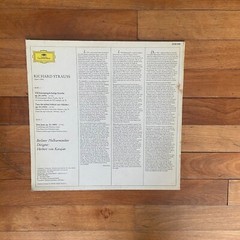 Richard Strauss Don Juan Till Eulenspiegel Vinyl LP Herbert Von Karajan 2530 349