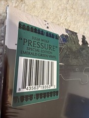 ✅SEALED Julia Wolf – Pressure (Graffiti Records Exclusive) Emerald Green Vinyl