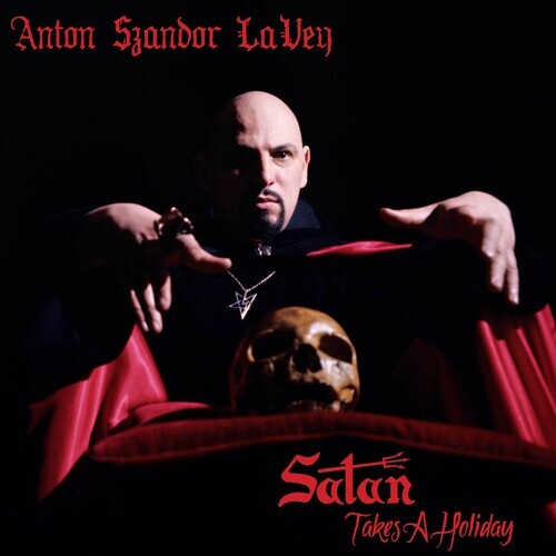 Satan Takes a Holiday-RED Marble by Lavey, Anton (Record, 2024)