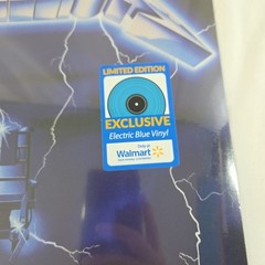 METALLICA – Ride The Lightning LP Electric Blue Vinyl Walmart Exclusive NEW