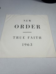 New Order – True Faith / 1963 (1987 Vinyl Qwest Records 0-20733 – 12” Single)