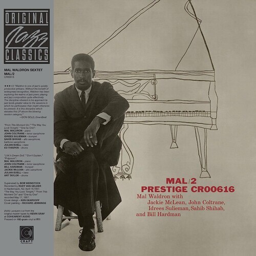 Mal/2 (Original Jazz Classics Series) by Mal Waldron Sextet (New Record, 2023)