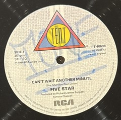 5 STAR Can’t Wait Another Minute 1986 Vinyl Record 12” UK Pressing PT 40698 *NMC
