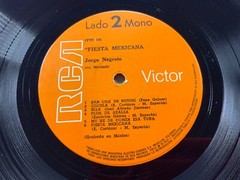 U4-91 JORGE NEGRETE Fiesta Mexicana .. LPVC 103 .. IMPORT