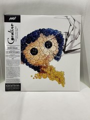 Coraline 15th Anniversary MONDO Black Button Picture Disc VINYL RECORD NEW