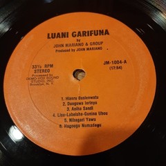 2 Garifuna LPs belize afro folk black carib club lagrimas corozal private