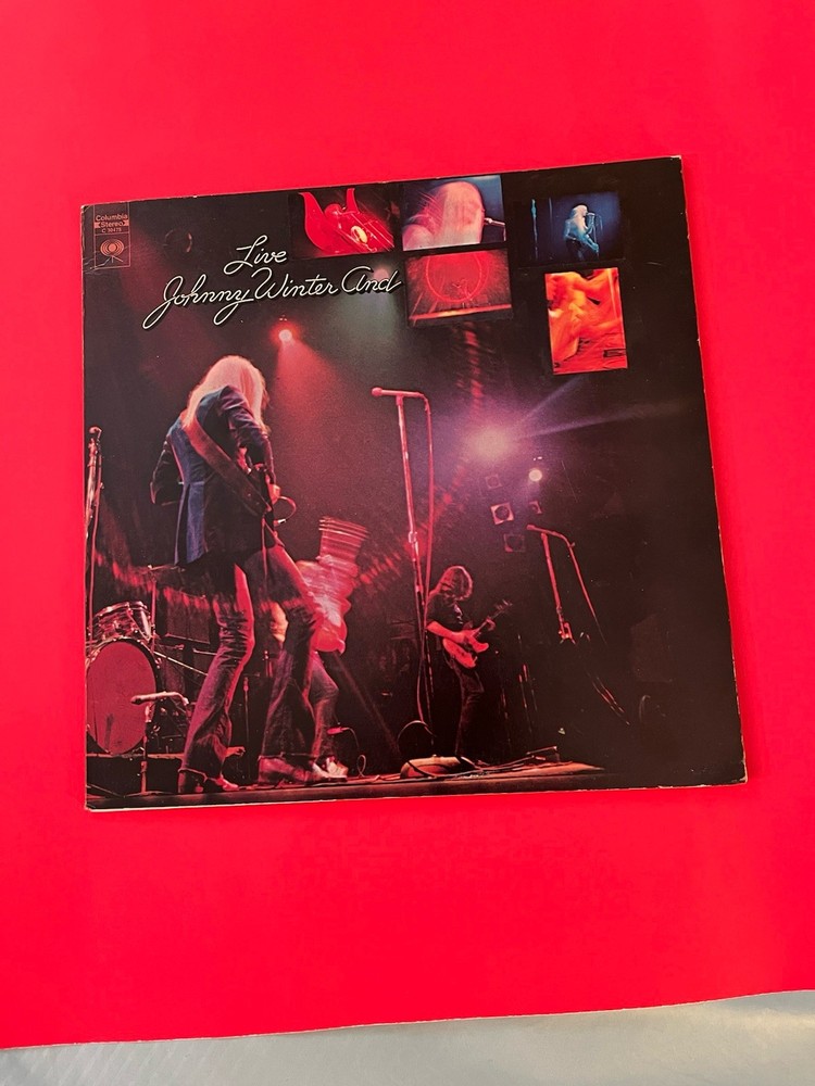 Johnny Winter And/ Live Lp (1971) Columbia C 30475 Gatefold