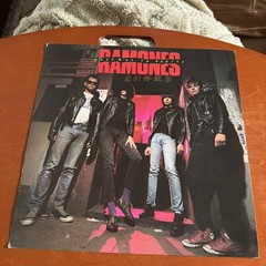 The Ramones Halfway to Sanity Poster 2-Sided Flat 1987 Promo 12 X 12 LP
