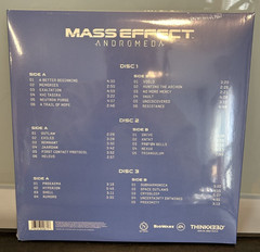 Mass Effect Andromeda Soundtrack Vinyl 3LP Set White Blue Orange SEALED New 2017