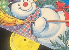 Vintage Frosty The Snowman Vinyl LP Peppermint Kandy Kids Peter Pan Records 8108