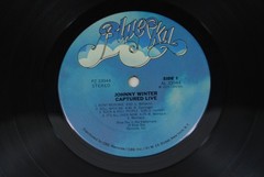WINTER,JOHNNY Vinyl lp…CAPTURED LIVE!…BLUE SKY VG