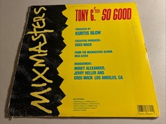 Mixmasters – Tony G’s So Good – 12” Vinyl Record 1988