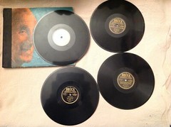 JIMMY DURANTE The One And Only 4x 10″ 1944 78 Shellac Album Decca A-442 EX