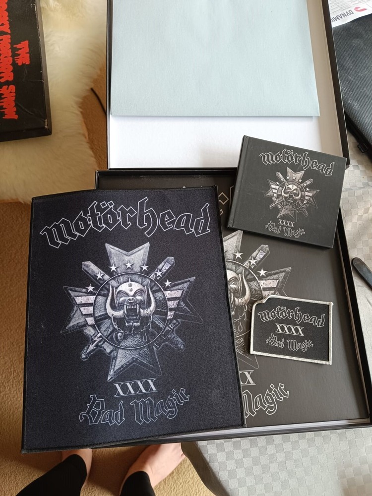 MOTORHEAD XXXX Bad Magic Vinyl LP/CD Box Set with Patches & Poster 2010