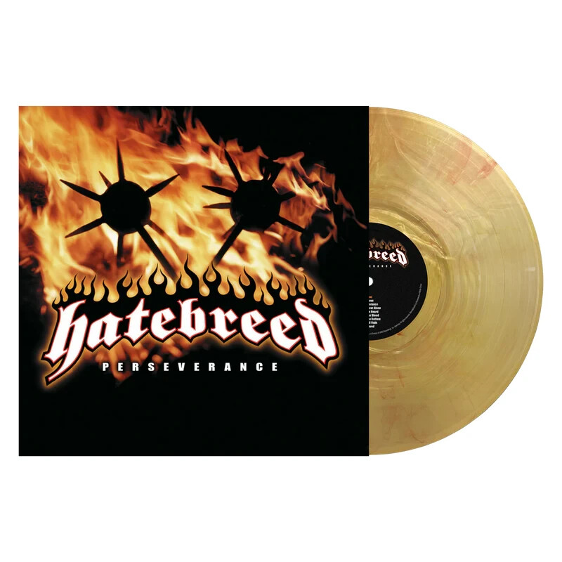Limited “Sun Flare” Color Vinyl LP Hatebreed Perseverance Metalcore New Mint