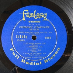 Creedence Clearwater Revival Self-Titled S/T 1968 Hollywood Press (VG) LP 8382