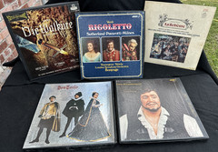 Opera Records Lot-Lucia di Lammermoor,LaBoheme,Die Walkure,Rigoletto,Don Carlo