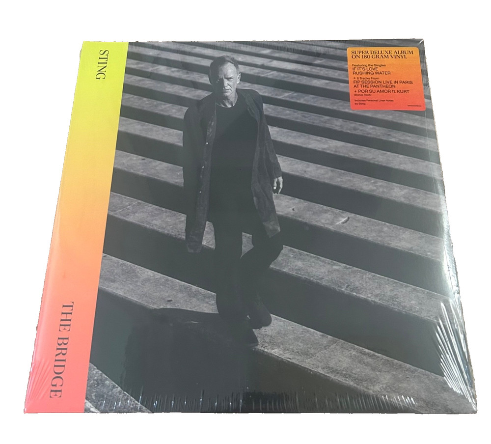 Sting – The Bridge Super Deluxe Vinyl Record 2 LP New Sealed