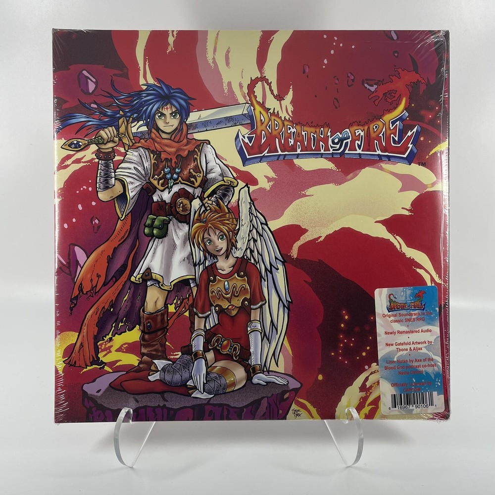 Breath of Fire Video Game Soundtrack Vinyl Clear Variant – Clearance Price!