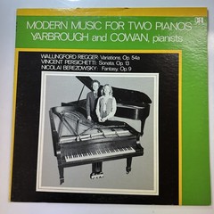 Modern Music For Two Pianos LP Vinyl Record Wallingford Riegger