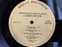 FLYING BURRITO BROS CABIN FEVER