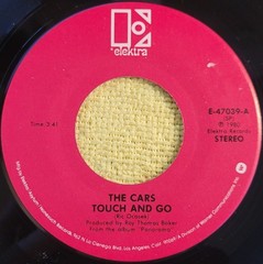 Cars “Touch and Go / Down Boys” VG+