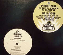 Prince Paul Featuring De La Soul – More Than U Know (12″) (Good (G)) – 396856155