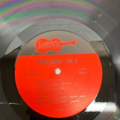 Texas Blues Vol 2 LP Record 1965 Arhoolie Blues Folk 33 RPM