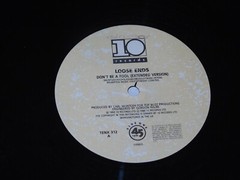 LOOSE ENDS – Don’t Be A Fool – 1990 UK 3-track 12″ Vinyl Single