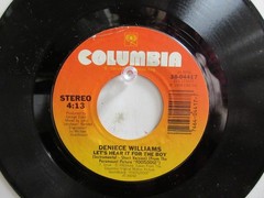 💥’ DENIECE WILLIAMS ‘ HIT 45+PICTURE [ LET’S HEAR IT FOR THE BOY ] 1984 ! 💥