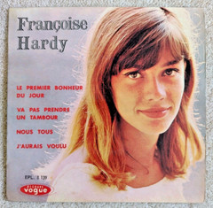 Francoise Hardy 3x Vogue EPs Le Premier Bonheur du Jour++ 1962/3 VG/VG(+)