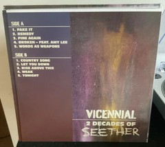 SEETHER Vicennial 2 Decades Of Seether 2LP VG++ OPAQUE PURPLE VINYL /1500 HYPE