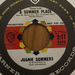 JOANIE SOMMERS – JOHNNY GET ANGRY, WARNER BROS. 5275, PROMO, 45 RPM, 1962