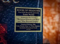 SEALED Zakk Wylde Book Of Shadows SPLATTER vinyl 2LP black label society ozzy