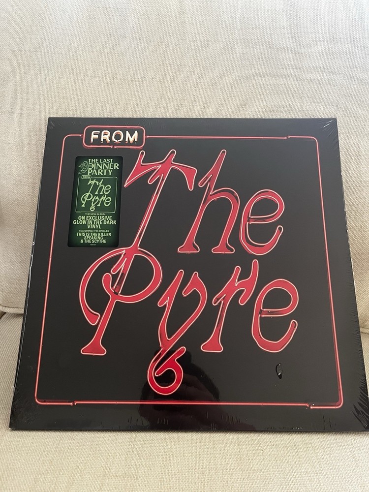 The Last Dinner Party – From The Pyre. Glow in the Dark Vinyl LP Record NEW!