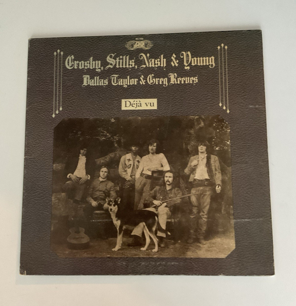 Crosby, Stills, Nash & Young – Déjà vu LP 12″ Stereo Vinyl Atlantic